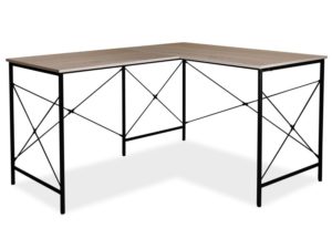 biurko narożne w stylu skandynawskim