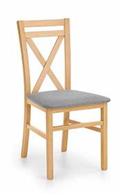 Jak dobrać krzesła do stołu w jadalni - Krzesło drewniane Halmar Dariusz