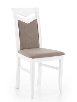 Krzesło drewniane HALMAR CITRONE biały