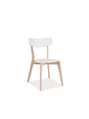 Krzesło drewniane SIGNAL TIBI - styl skandynawski