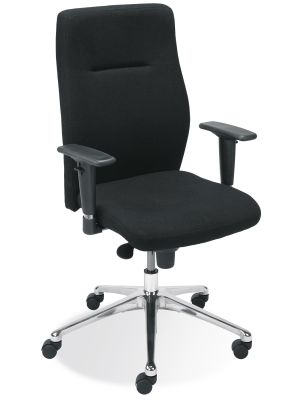 Fotel biurowy ORLANDO R16H steel33 chrome