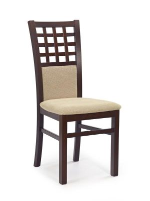 Krzesło drewniane HALMAR GERARD 3 ciemny orzech - NEGOCJUJ CENĘ