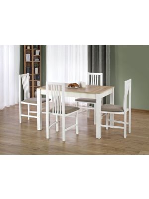 Zestaw stołowy - Halmar - stół Ksawery + 4 krzesła Paweł