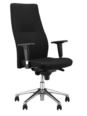 Fotel biurowy ORLANDO HB R16H steel33 chrome - dla osób wysokich