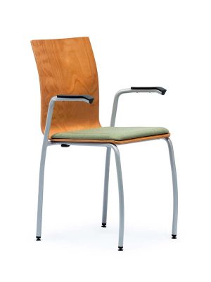 Krzesło BGroup JOANNA J02 (siedzisko z panelem tapicerskim)