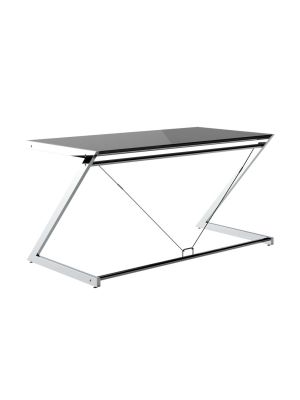 Biurko Z-line - Chrom - Main Desk Black