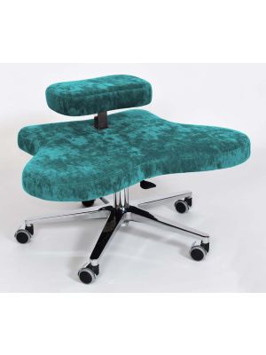 Krzesło ortopedyczne Dragonfly CLASSIC, LARGE size, SILVER base, 19 kolorów tkaniny