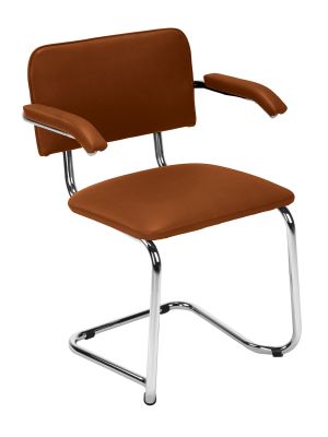 Krzesło SYLWIA S ARM chrome
