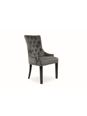 Krzesło SIGNAL TEXO Velvet szary