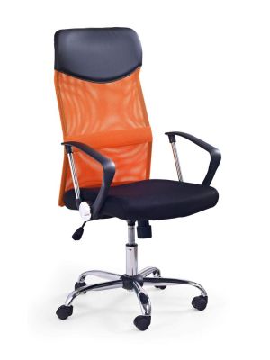 Fotel biurowy obrotowy HALMAR VIRE pomarańczowy