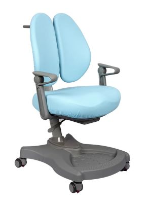 LEONE Blue - krzesełko regulowane z podłokietnikami FunDesk