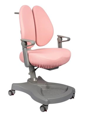 LEONE Pink - krzesełko regulowane z podłokietnikami FunDesk