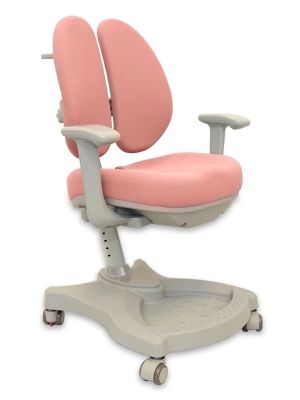 VETRO Pink - krzesełko z regulacją wysokości z podłokietnikami FunDesk