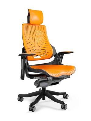 Fotel ergonomiczny czarny WAU Elastomer - Mango- NAPISZ DO NAS - OTRZYMASZ RABAT!