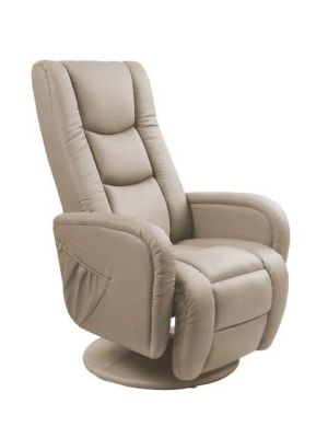 Fotel HALMAR PULSAR cappuccino recliner z funkcją masażu i podgrzewania - ZŁAP RABAT: KOD150