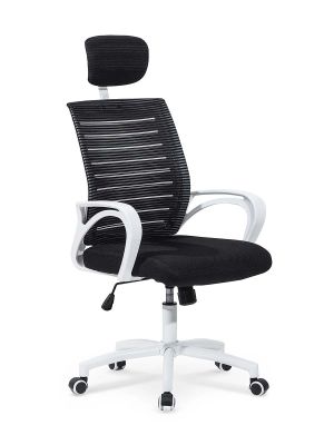 Fotel biurowy obrotowy HALMAR SOCKET biały/czarny