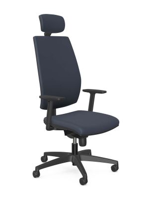 Krzesło biurowe Intar Seating MIRA tap. TF-112 (oparcie tap. dwustronnie) - dla osób wysokich