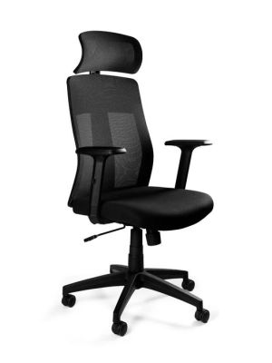 Fotel ergonomiczny Unique EXPLORE czarny - ZŁAP RABAT: KOD50