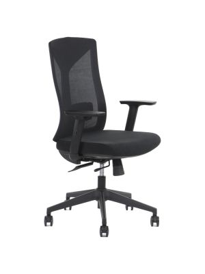 Fotel ergonomiczny Stema HAGER czarny