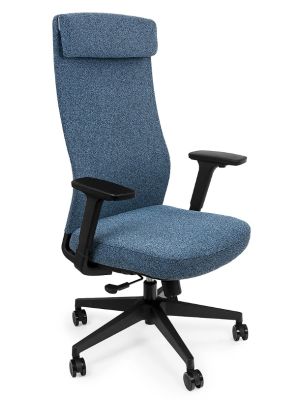 Krzesło ergonomiczne Spacetronik HAVARD-01 niebieskie 