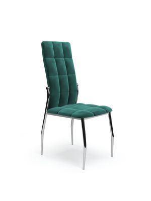 Krzesło HALMAR K416 zielony velvet - NEGOCJUJ CENĘ
