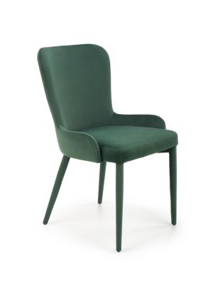 Krzesło HALMAR K425 ciemny zielony velvet - RABAT CZEKA W KOSZYKU