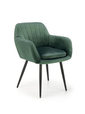 Krzesło HALMAR K429 ciemny zielony velvet - RABAT CZEKA W KOSZYKU