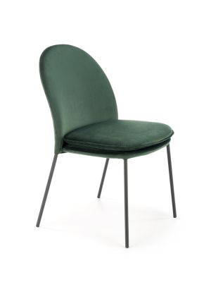 Krzesło HALMAR K443 ciemny zielony velvet