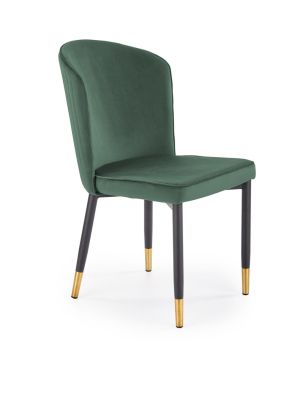 Krzesło HALMAR K446 ciemny zielony velvet - RABAT CZEKA W KOSZYKU