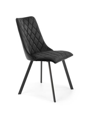 Krzesło HALMAR K450 czarny velvet
