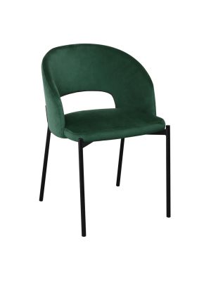 Krzesło HALMAR K455 ciemny zielony velvet - NEGOCJUJ CENĘ - RABAT CZEKA W KOSZYKU