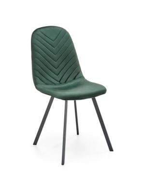 Krzesło Halmar K462 ciemny zielony velvet