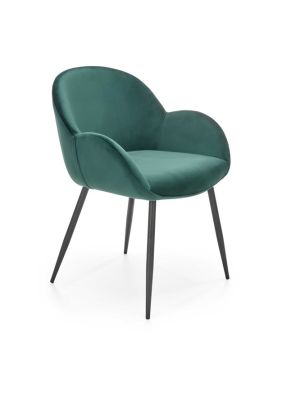 Krzesło Halmar K480 ciemny zielony