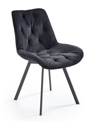 Krzesło Halmar K519 - czarny velvet