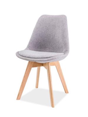 Krzesło drewniane SIGNAL DIOR buk, Kolory - styl skandynawski