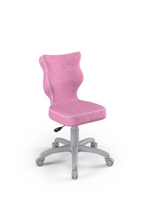 Fotel dla dziecka Entelo PETIT Grey tap. Visto 08 rozmiar 3 (wzrost 119-142 cm)