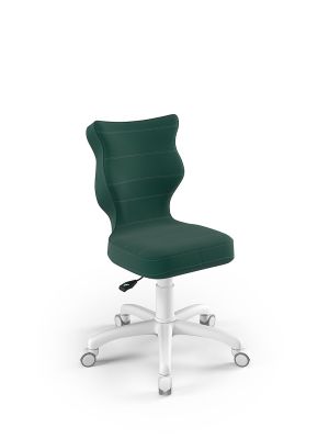 Fotel dla dziecka Entelo PETIT White tap. Velvet 05 rozmiar 3 (wzrost 119-142 cm)