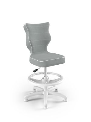 Fotel dla dziecka Entelo PETIT WK+P White tap. Jasmine 03 rozmiar 3 (wzrost 119-142 cm)