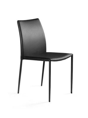 Krzesło Unique DESIGN czarny (ekoskóra PU)
