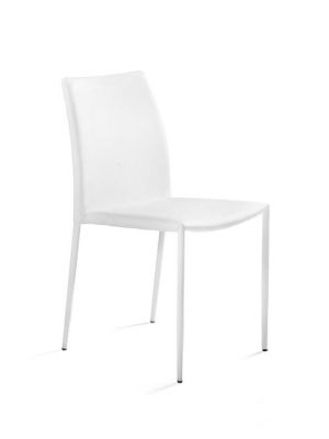 Krzesło Unique DESIGN biały (ekoskóra PU)