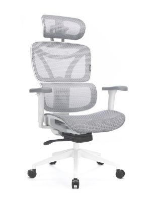 Fotel ergonomiczny Control Series Levano System  LV0655 - biały 