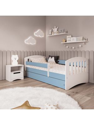 Łóżko dziecięce Kocot-Meble CLASSIC 1 kolor niebieski
