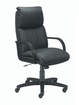 Fotel biurowy NADIR czarny/boki w kolorze