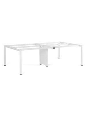 Stelaż biurka Pason Workstation 4 240x140 cm biały