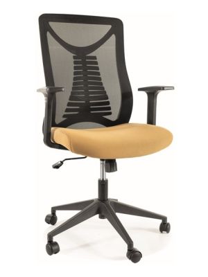 Fotel biurowy obrotowy SIGNAL Q-022 - szary materiał