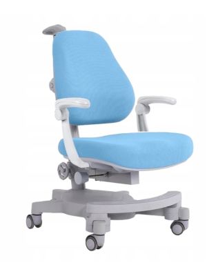 SOLIDAGO Blue - Ergonomiczne krzesełko z regulacją wysokości FunDesk 