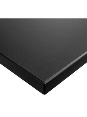 Blat biurka 120x60cm czarny chropowaty