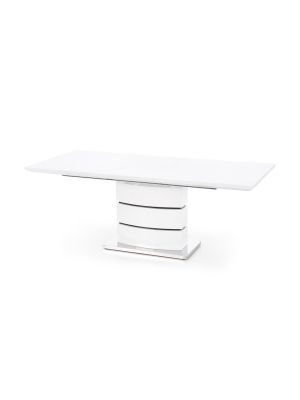 Stół HALMAR NOBEL rozkładany 160(200)x90 biały - RABAT CZEKA W KOSZYKU