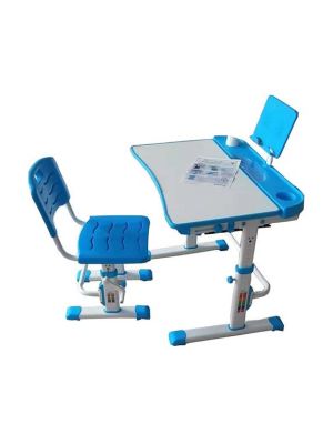 Bambino Blue - Biurko dziecięce regulowane + krzesełko FunDesk