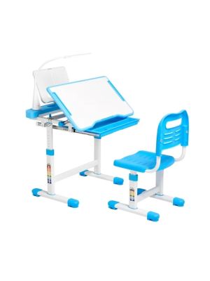 VANDA Blue - zestaw biurko + krzesełko FunDesk